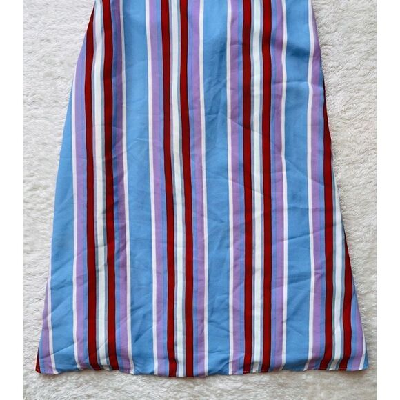 Lulus Set Sail Light Blue Multi Striped Tie-Back
Mini Dress - Picture 6 of 16